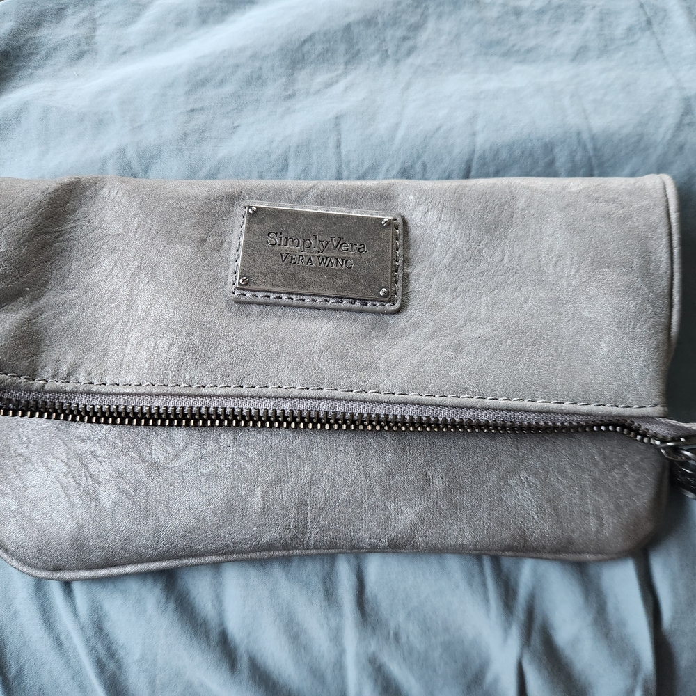 Simply Vera Vera Wang Gray Clutch